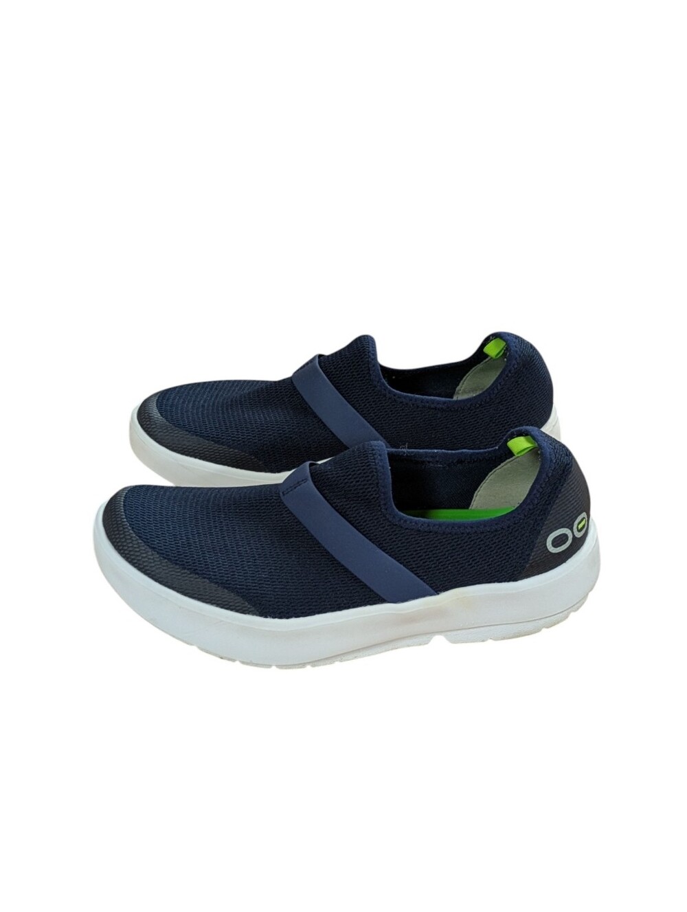 Oofos OOmg Low Navy Slip-On Sport Recovery Shoes Womens Size 8 - Picture 11 of 11